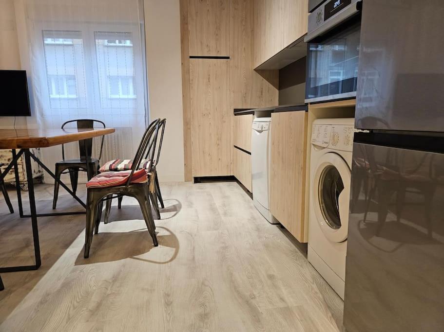 1A108 Amplio Y Moderno Apartamento Gijón Exterior foto
